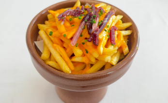 Qr Ethno Santorini Sıcaklar Cheddar Fries